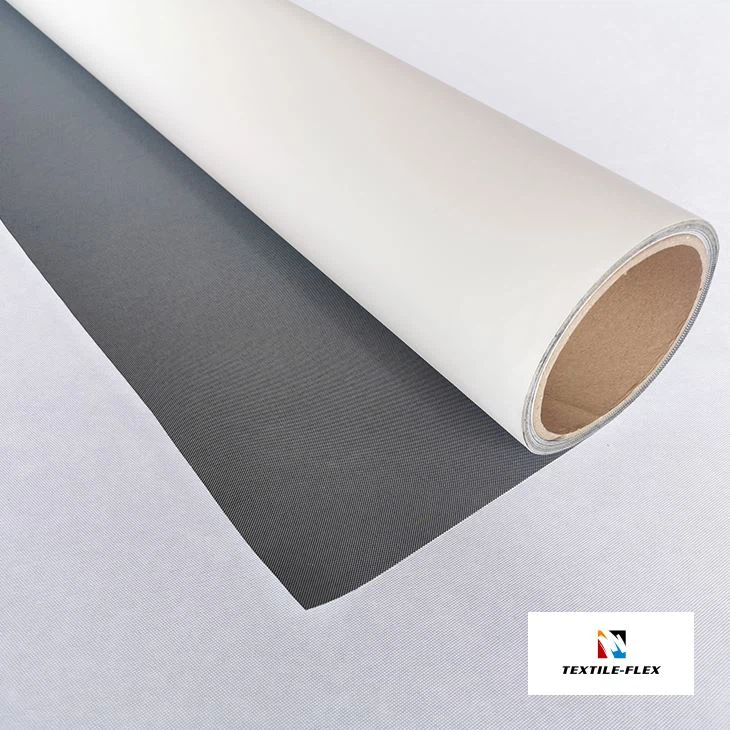 Grey Back Opaque Blockout Fabric